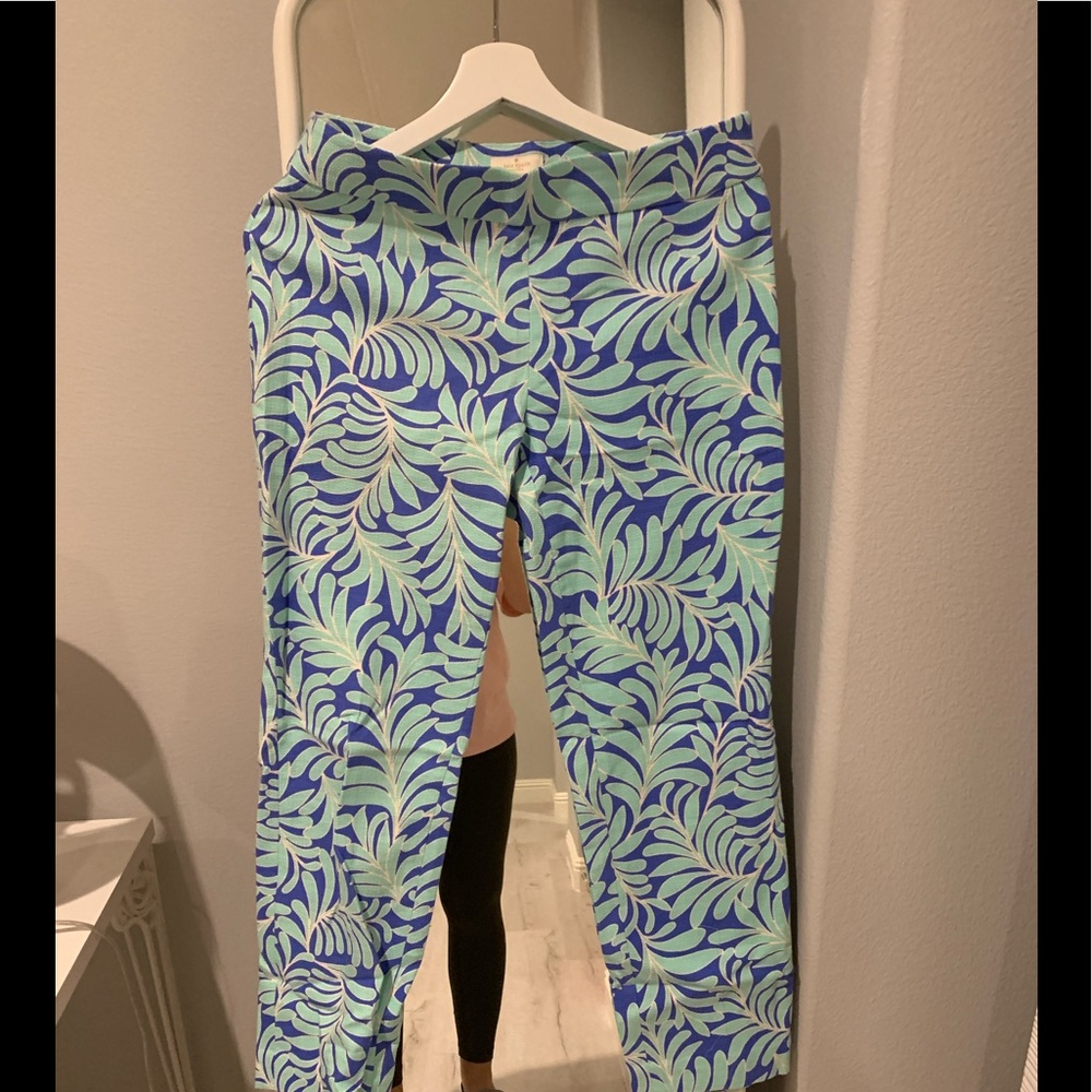Late spade pants with zip on side